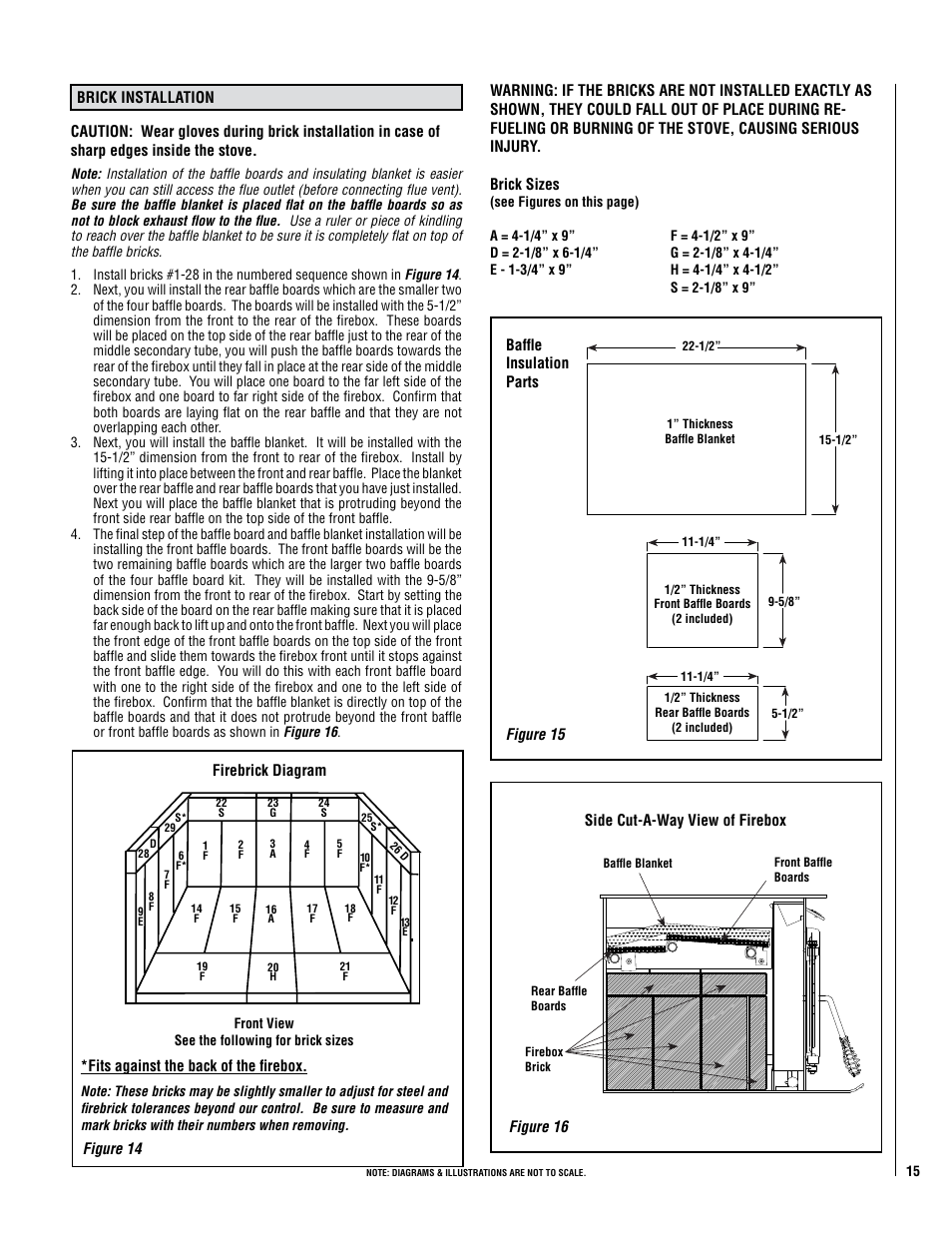 Lennox Hearth LEGACY S260 T-TOP User Manual | Page 15 / 34