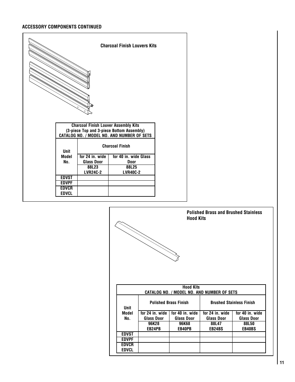 Lennox Hearth ELITE MPTSVDE User Manual | Page 11 / 24