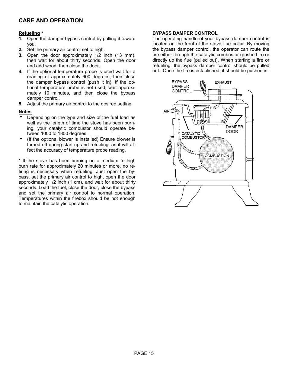 Lennox Hearth TRADITIONS T150C User Manual | Page 15 / 29