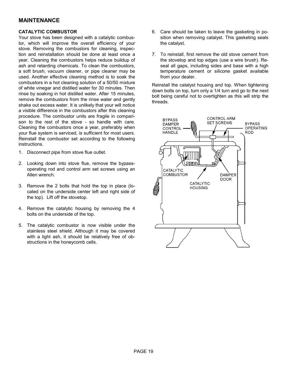 Lennox Hearth TRADITIONS T150C User Manual | Page 19 / 29