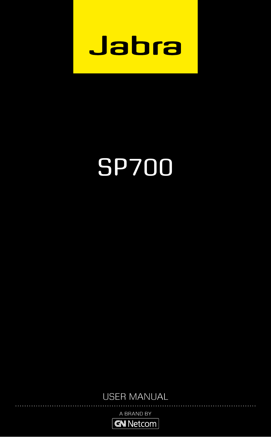 Jabra SP700 User Manual | 22 pages