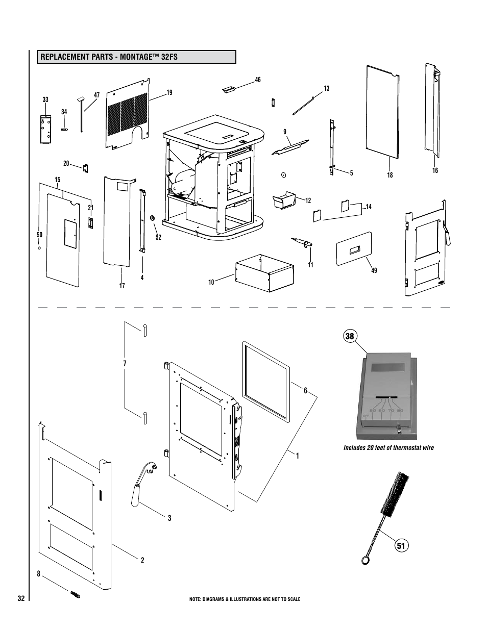 Lennox Hearth MODEL MONTAGE 32FS User Manual | Page 32 / 36