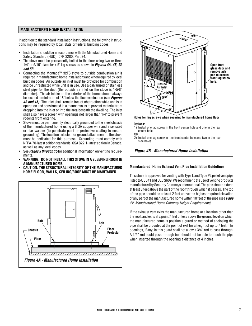 Lennox Hearth MODEL MONTAGE 32FS User Manual | Page 7 / 36