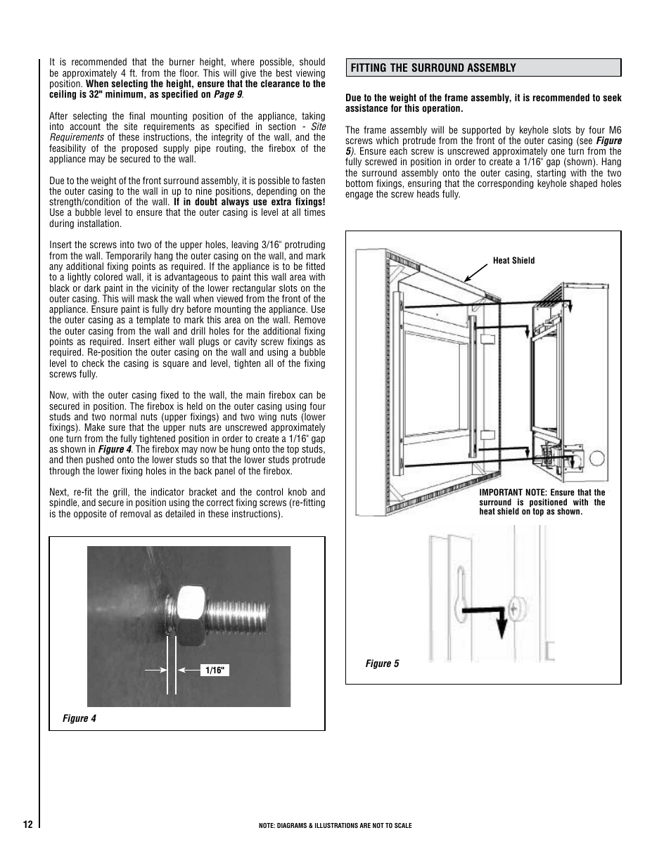 Lennox Hearth CATALYTIC VENT-FREE X-FIRES-WS-NG User Manual | Page 12 / 24