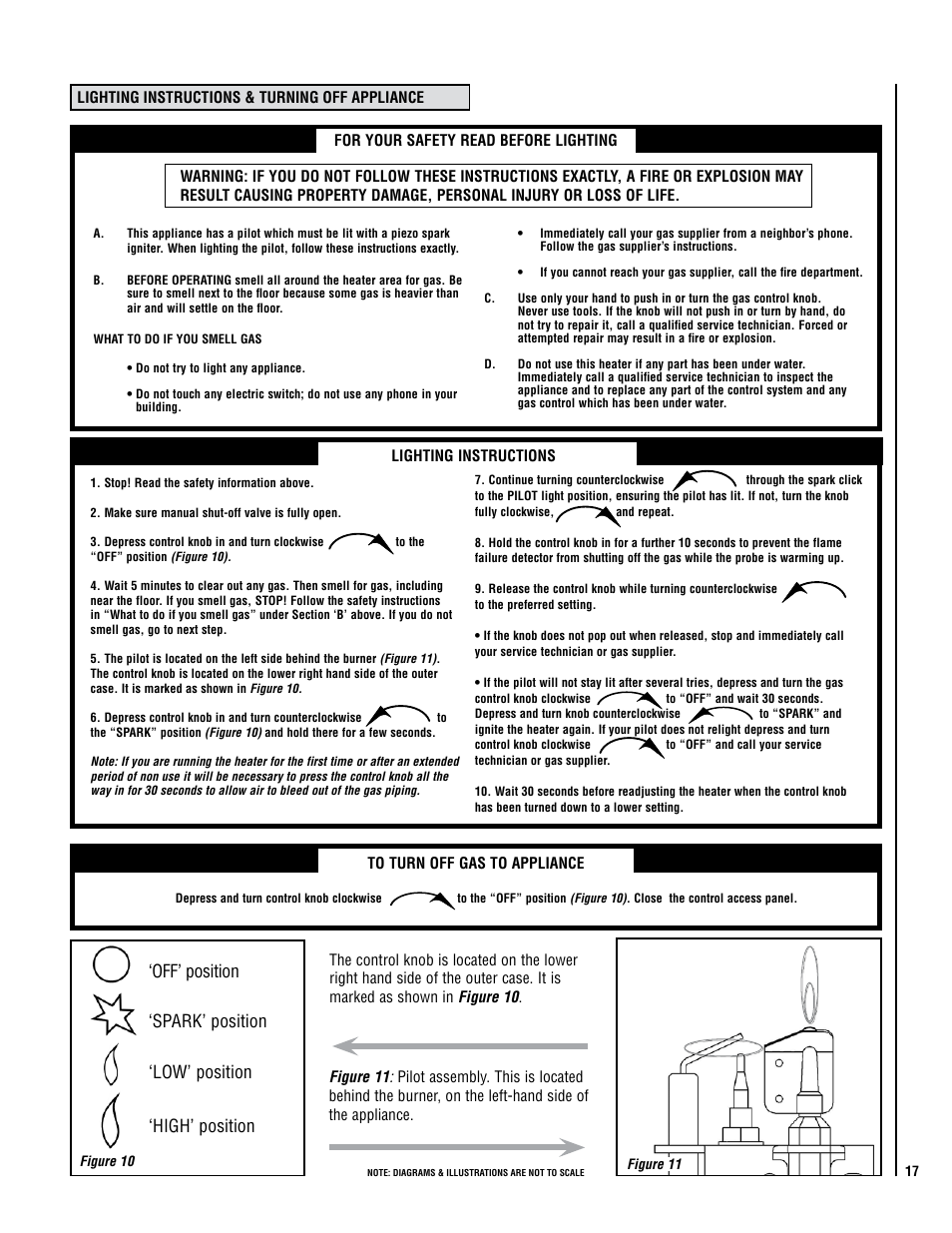 Lennox Hearth CATALYTIC VENT-FREE X-FIRES-WS-NG User Manual | Page 17 / 24