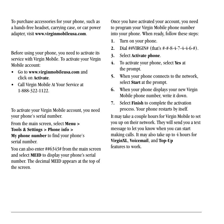 Accessories, Activate your account, Find the serial number | Program your phone | Lennox Hearth X-TC User Manual | Page 12 / 88