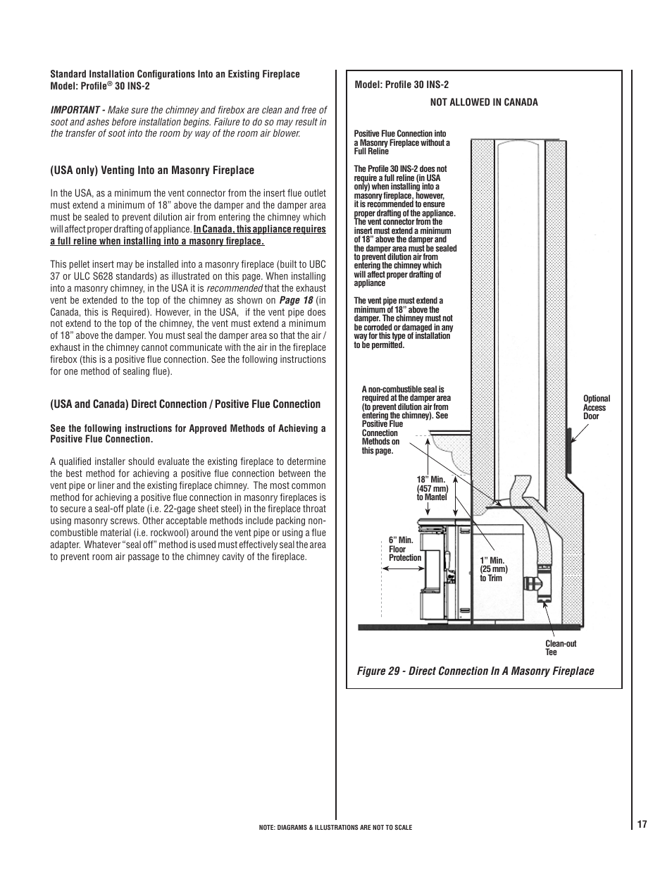 Lennox Hearth WHITFIELD 30 FS-2 User Manual | Page 17 / 48