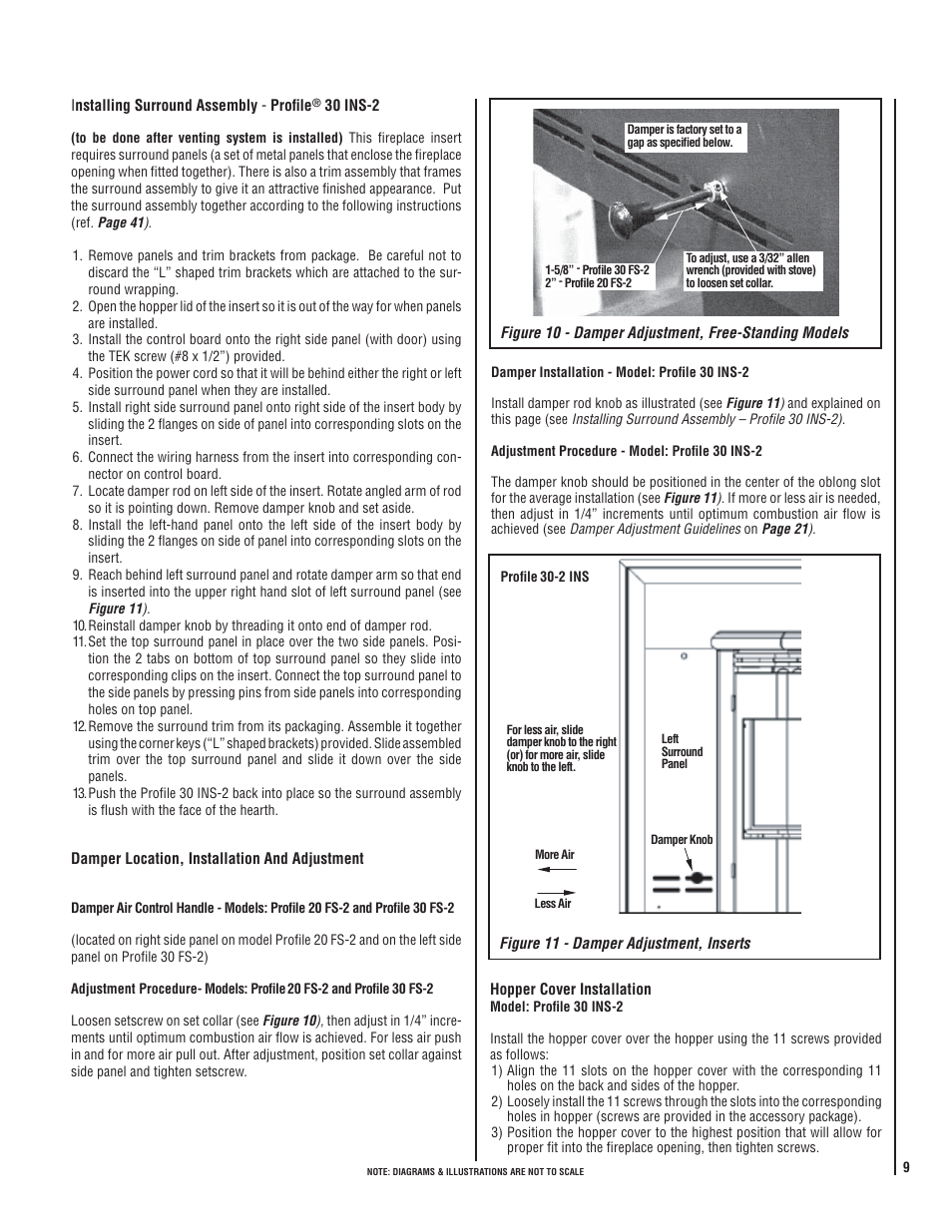 Lennox Hearth WHITFIELD 30 FS-2 User Manual | Page 9 / 48