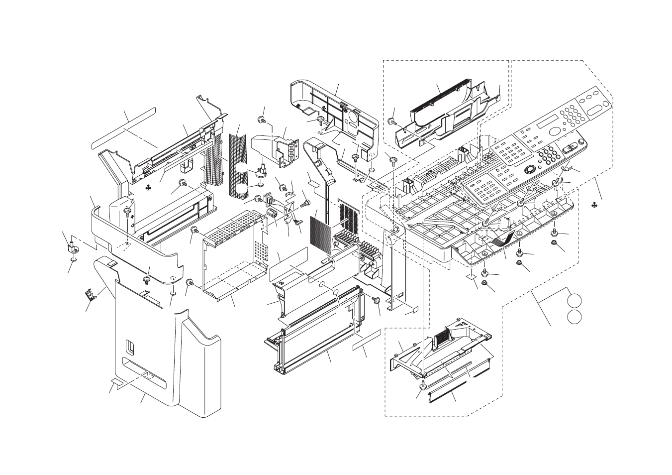 External parts | Lennox Hearth MAGICOLOR 2490MF User Manual | Page 17 / 81