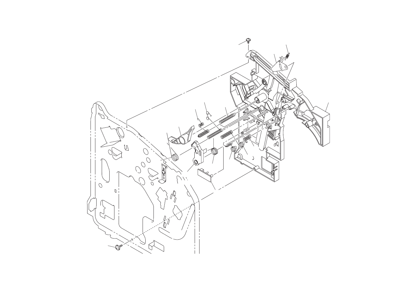 Left frame | Lennox Hearth MAGICOLOR 2490MF User Manual | Page 33 / 81