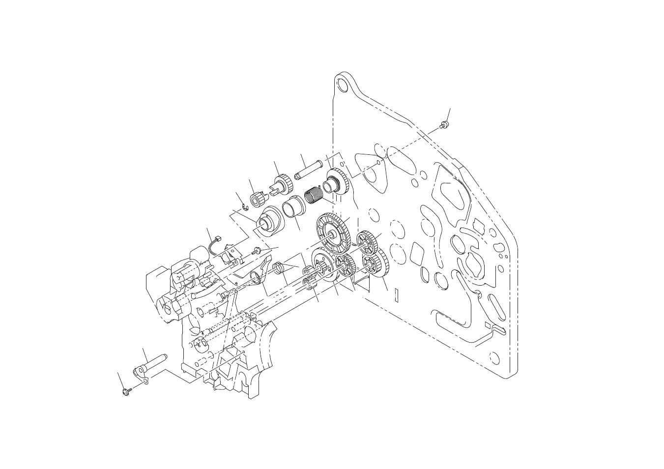 Drive section | Lennox Hearth MAGICOLOR 2490MF User Manual | Page 41 / 81