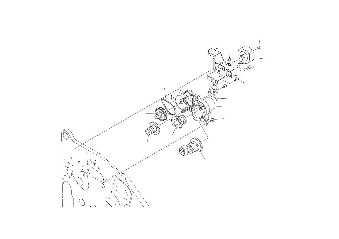 Drive section | Lennox Hearth MAGICOLOR 2490MF User Manual | Page 43 / 81