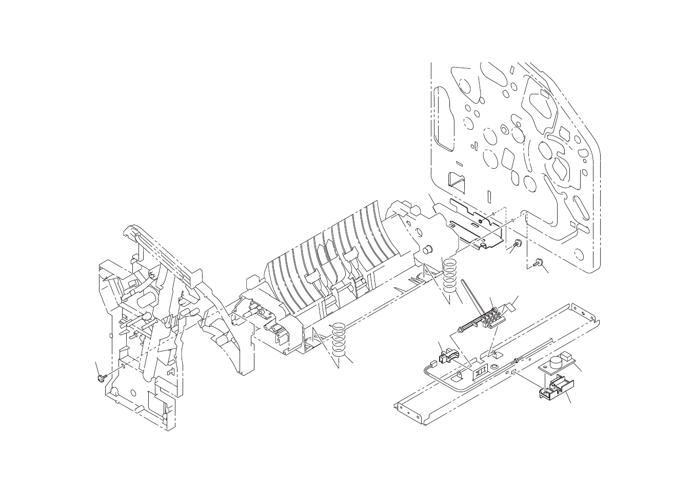 Paper take-up section | Lennox Hearth MAGICOLOR 2490MF User Manual | Page 61 / 81