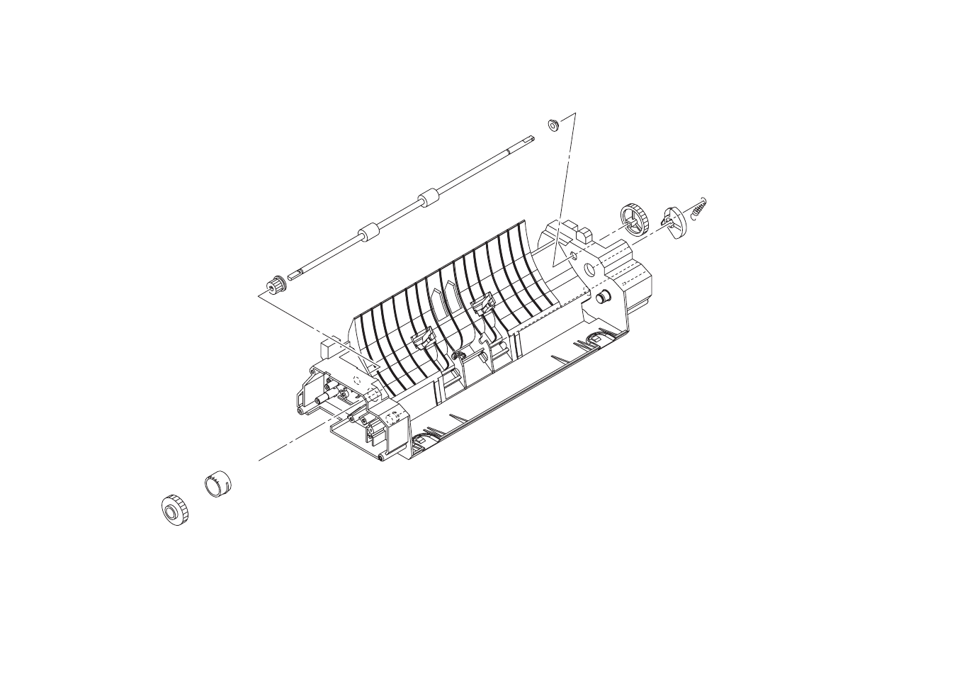 Paper take-up section | Lennox Hearth MAGICOLOR 2490MF User Manual | Page 63 / 81