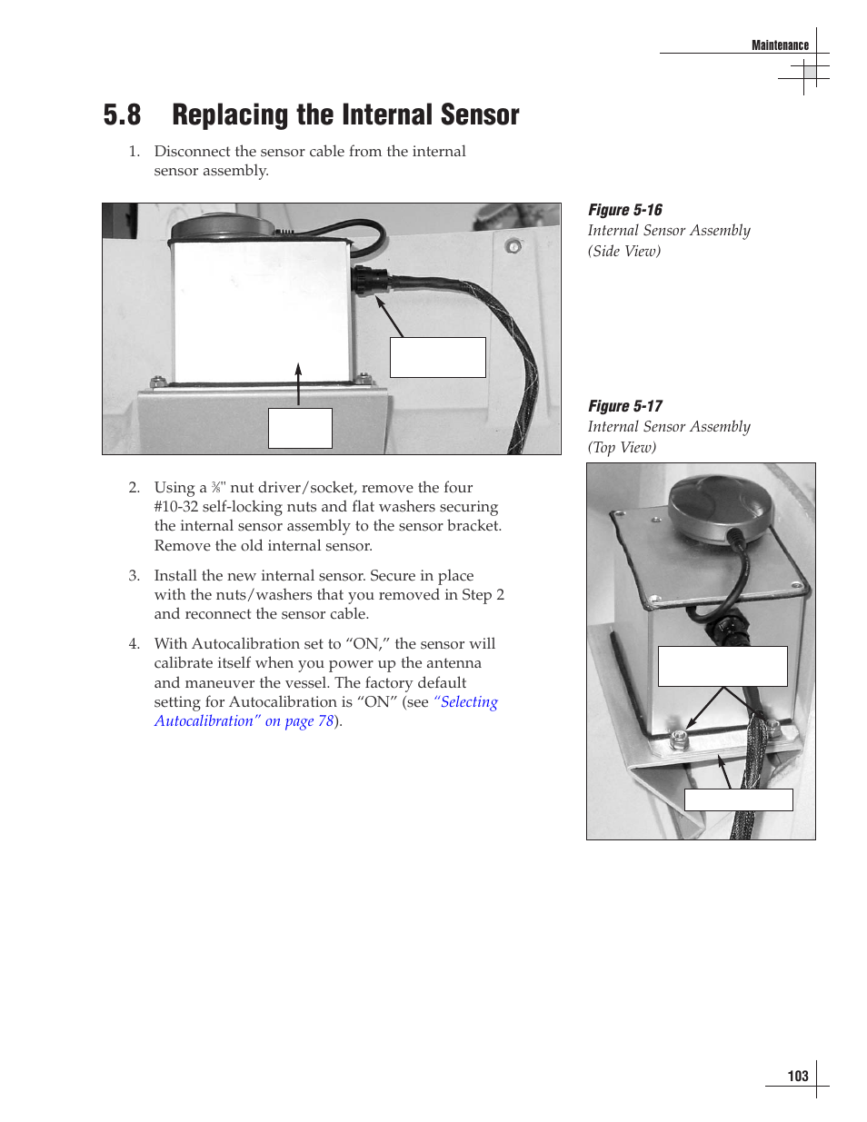 8 - replacing the internal sensor, 8 replacing the internal sensor | Lennox Hearth G8 User Manual | Page 101 / 144