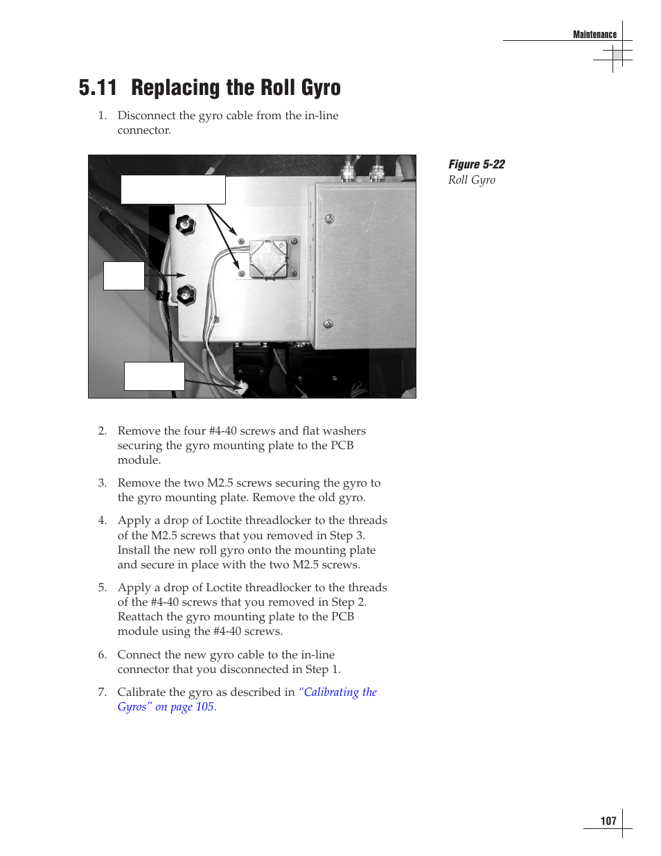 11 - replacing the roll gyro, 11 replacing the roll gyro | Lennox Hearth G8 User Manual | Page 105 / 144