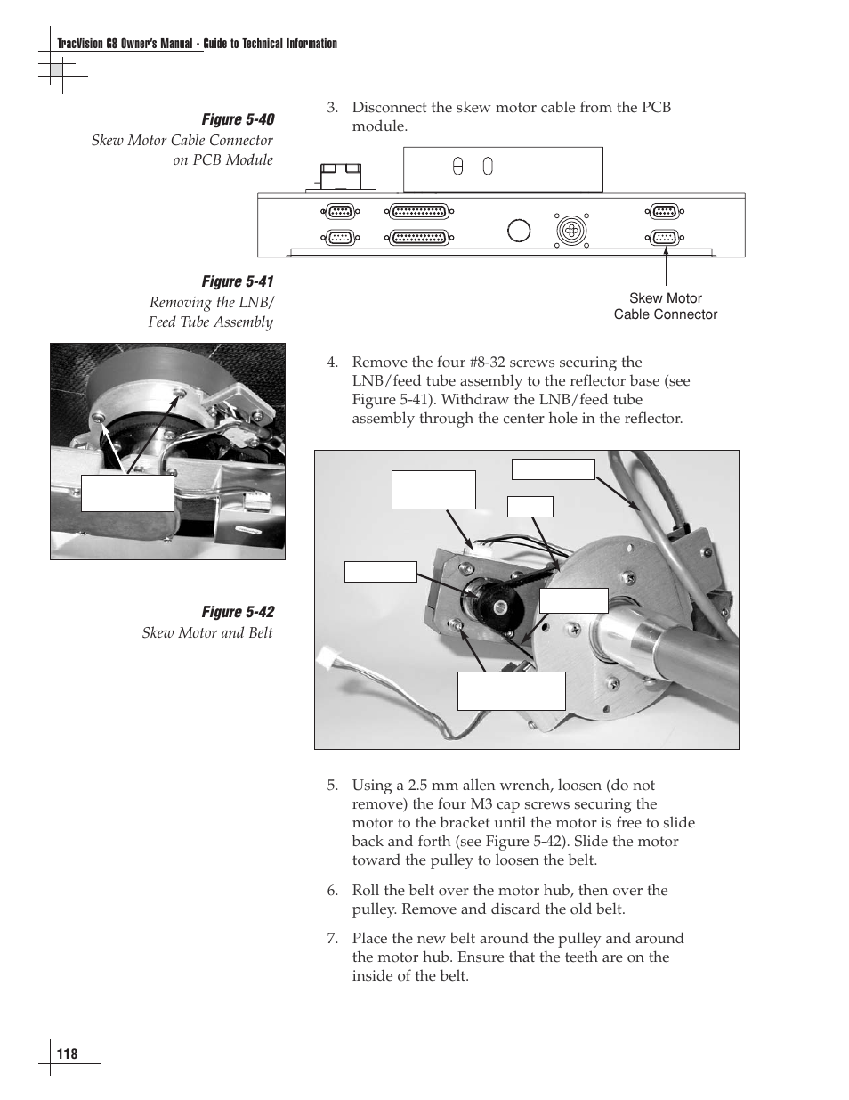 Figure 5-41 removing the lnb/ feed tube assembly | Lennox Hearth G8 User Manual | Page 116 / 144