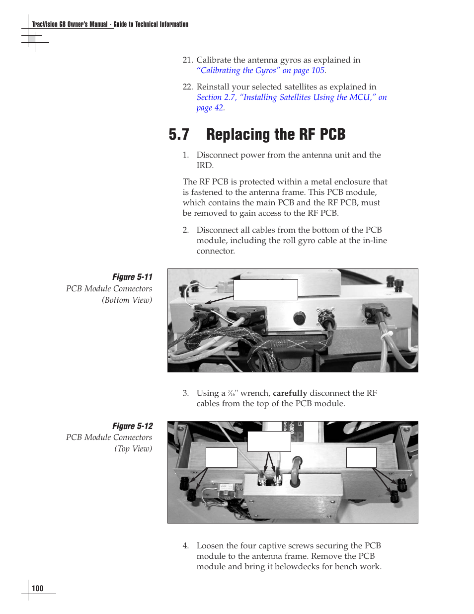 7 - replacing the rf pcb, 7 replacing the rf pcb | Lennox Hearth G8 User Manual | Page 98 / 144