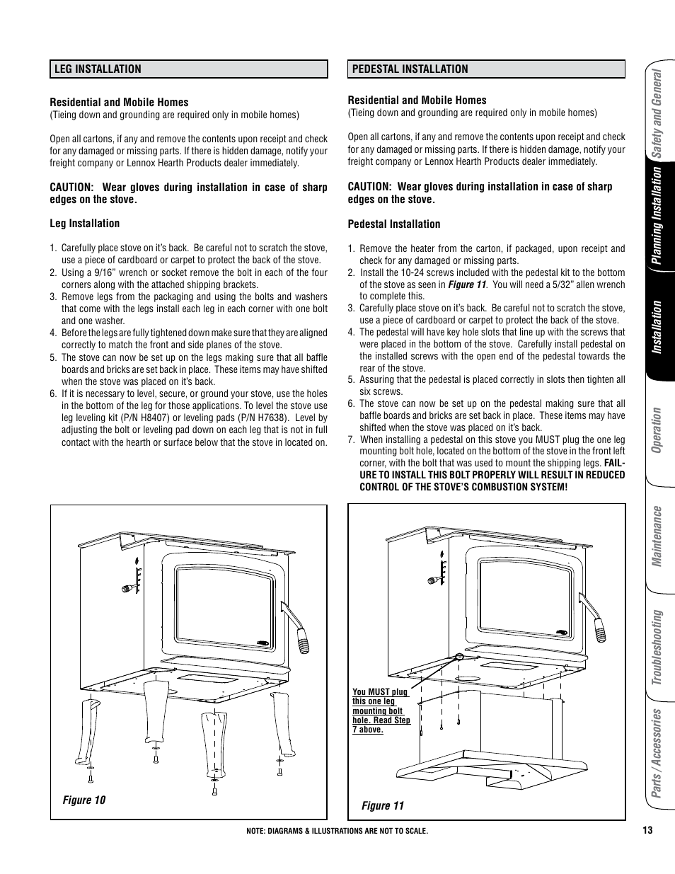 Lennox Hearth GRANDVIEW GV230 User Manual | Page 13 / 32