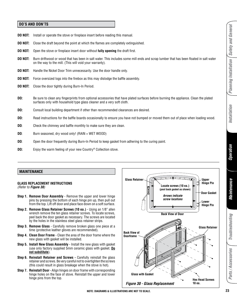 Lennox Hearth GRANDVIEW GV230 User Manual | Page 23 / 32