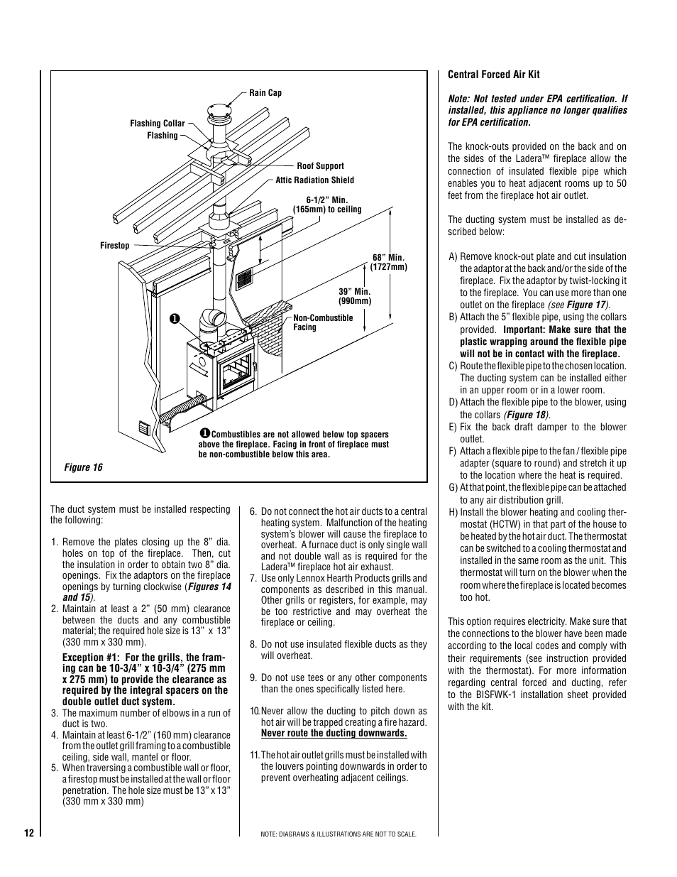 Lennox Hearth Ladera-BK User Manual | Page 12 / 26