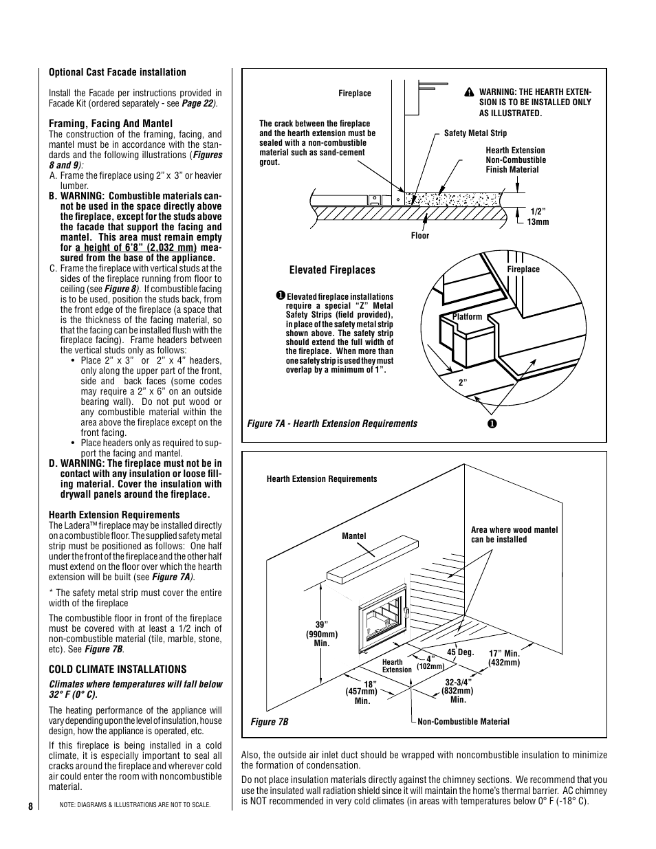 Lennox Hearth Ladera-BK User Manual | Page 8 / 26