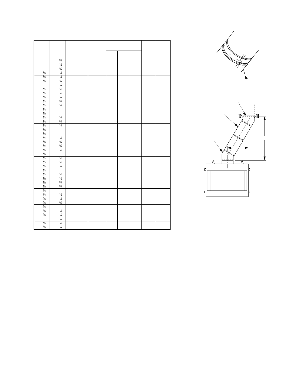 Ftf10 offset elevation chart, Installing offsets | Lennox Hearth OASIS SERIES LSO-43 User Manual | Page 14 / 20