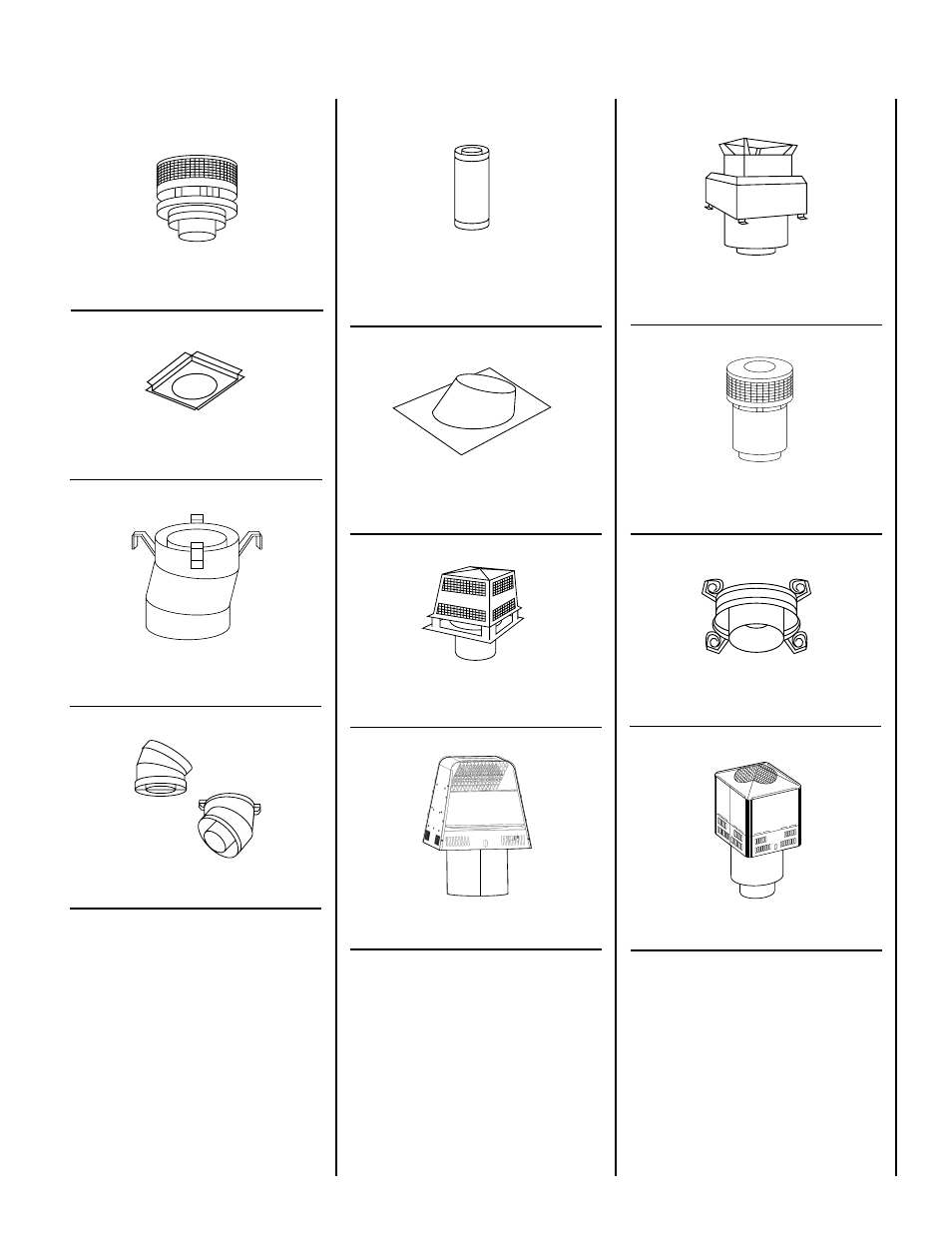 Installation components | Lennox Hearth OASIS SERIES LSO-43 User Manual | Page 19 / 20