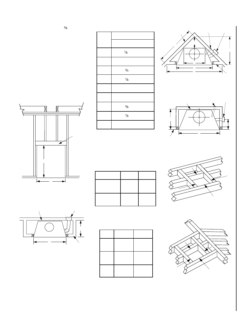 Framing specifications | Lennox Hearth OASIS SERIES LSO-43 User Manual | Page 7 / 20