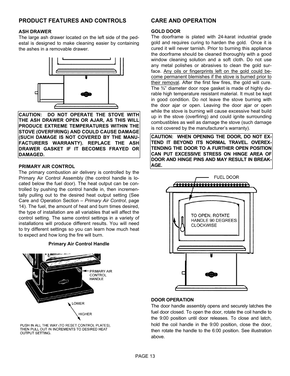 Lennox Hearth 1900HT-M User Manual | Page 13 / 27