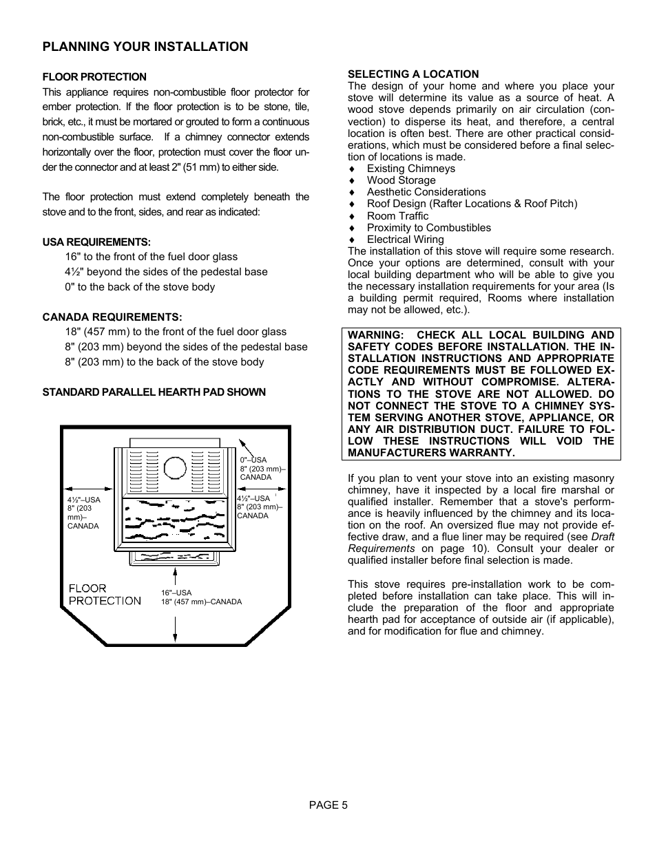 Lennox Hearth 1900HT-M User Manual | Page 5 / 27