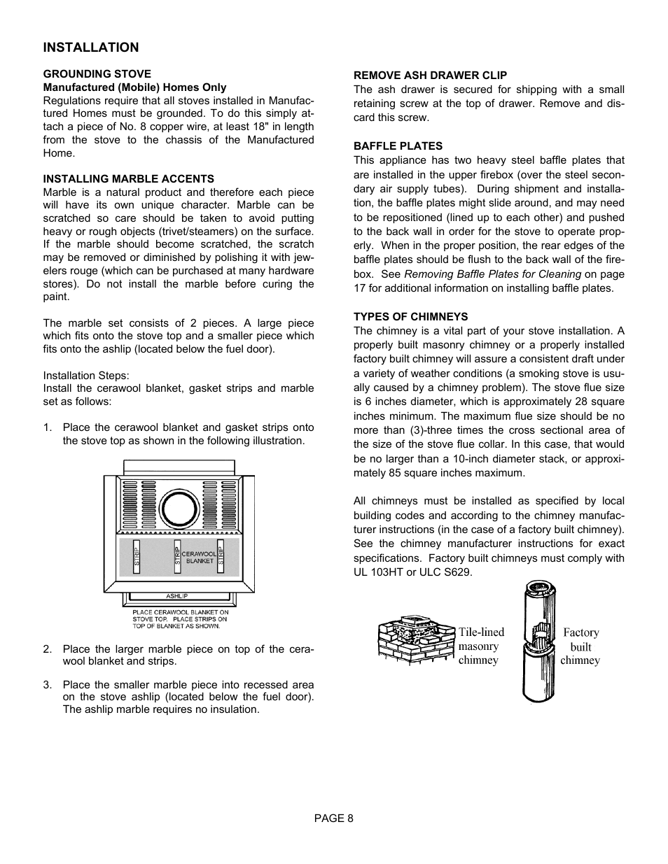 Lennox Hearth 1900HT-M User Manual | Page 8 / 27