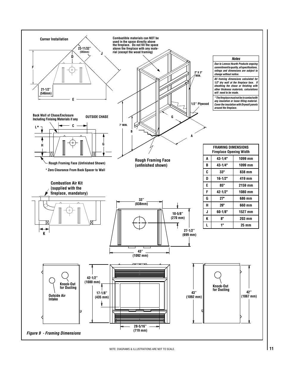 Lennox Hearth SOLANA-BN User Manual | Page 11 / 26