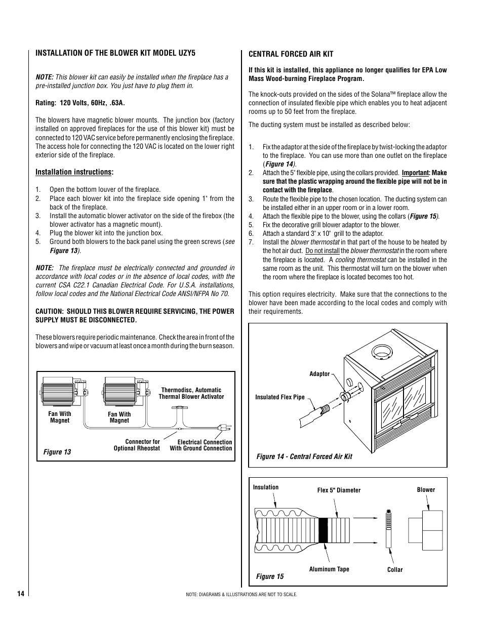 Lennox Hearth SOLANA-BN User Manual | Page 14 / 26