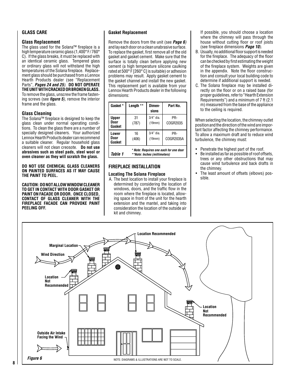 Lennox Hearth SOLANA-BN User Manual | Page 8 / 26