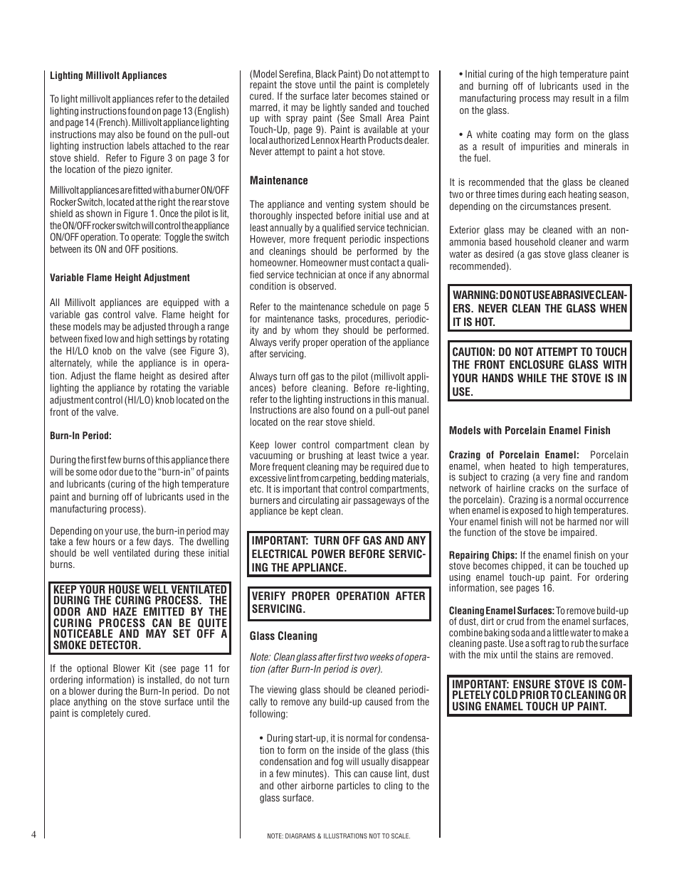 Lennox Hearth CI2500DVF User Manual | Page 4 / 20