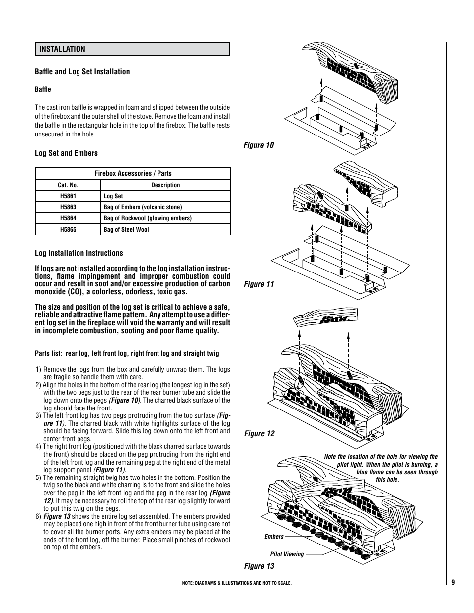 Lennox Hearth ELITE VIN User Manual | Page 9 / 30