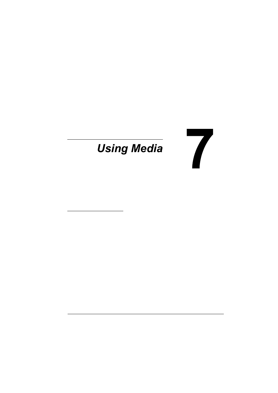 Using media, 7 using media | Lennox Hearth MAGICOLOR 4650EN User Manual | Page 113 / 260