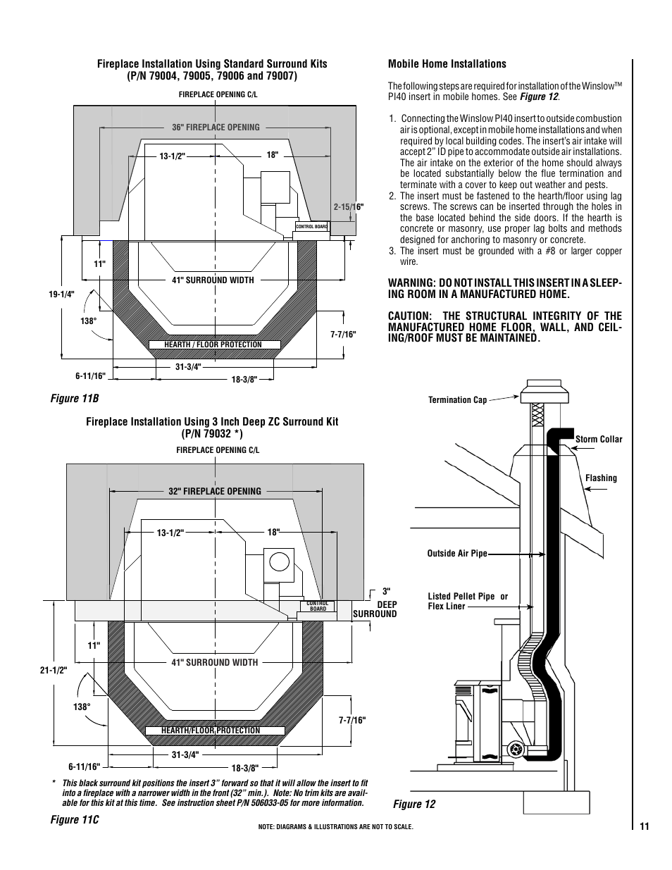 Lennox Hearth Winslow PI40 User Manual | Page 11 / 36