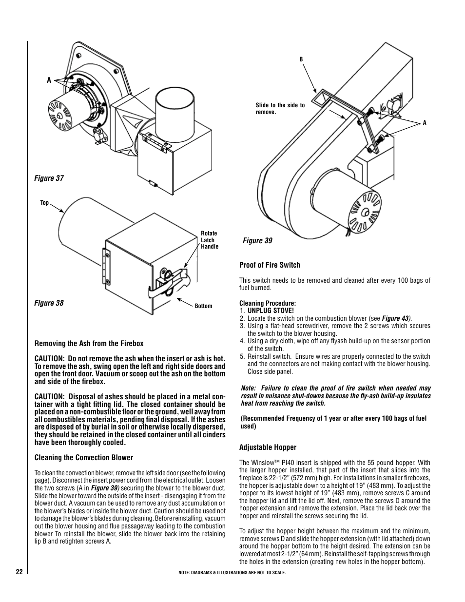 Lennox Hearth Winslow PI40 User Manual | Page 22 / 36