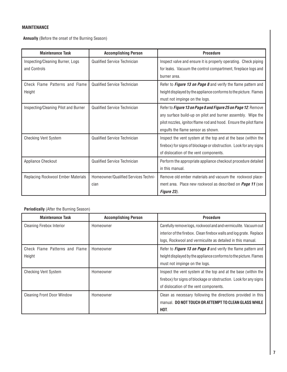 Lennox Hearth ELITE EBVI30US User Manual | Page 7 / 20