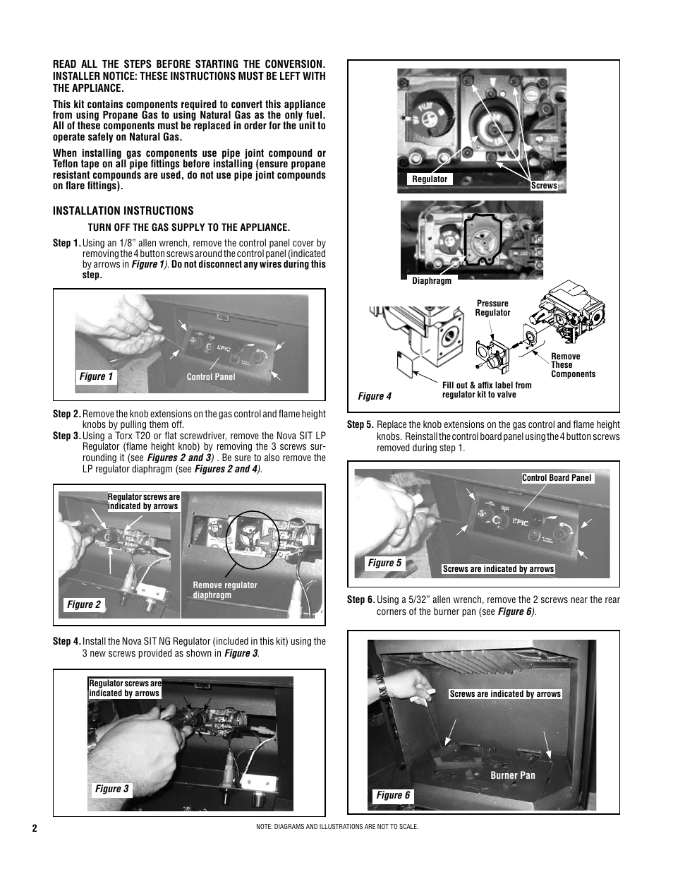 Lennox Hearth ELITE EPIC-CK-LP User Manual | Page 2 / 4