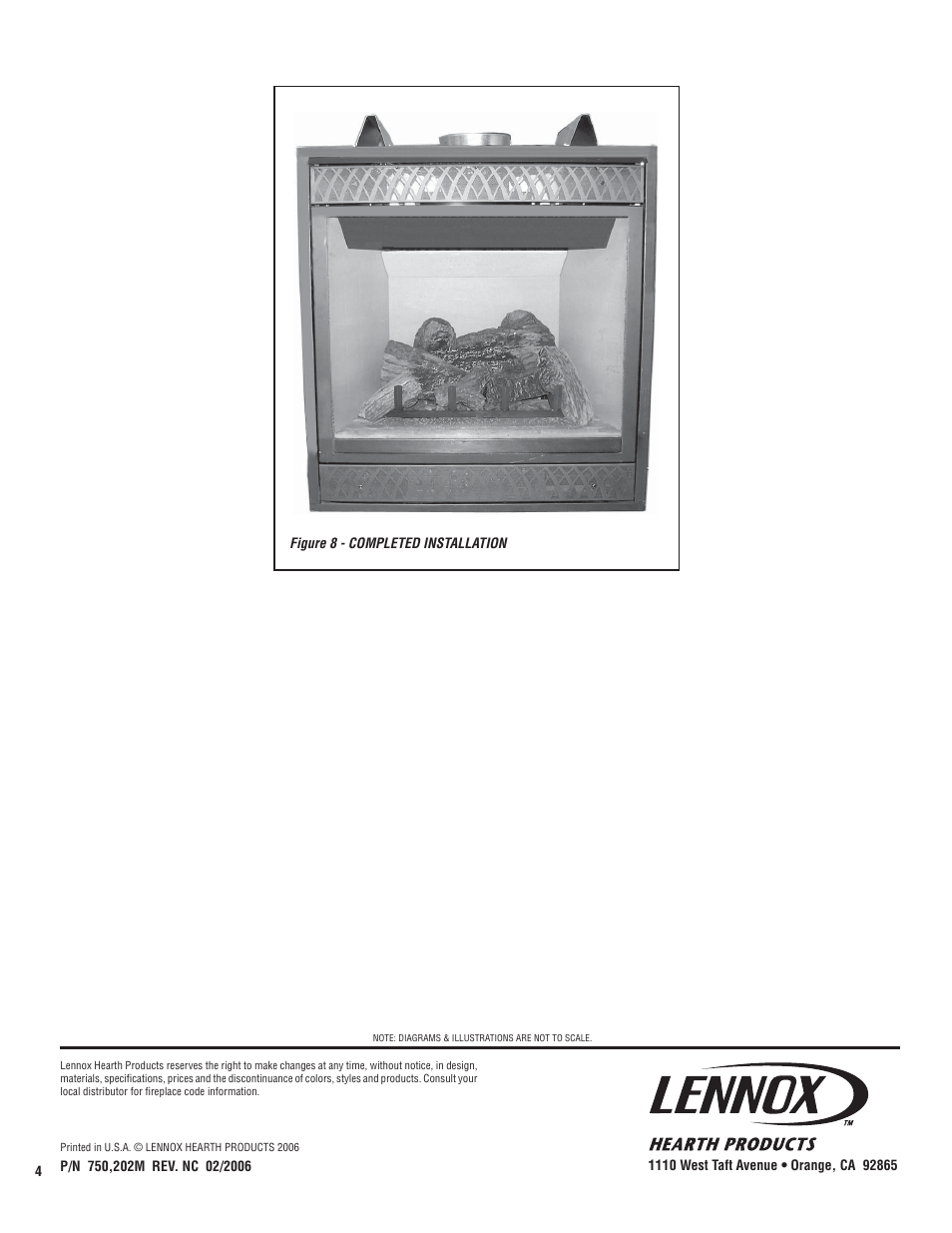 Lennox Hearth H3541 CUGK35C 35" CHARCOAL User Manual | Page 4 / 4