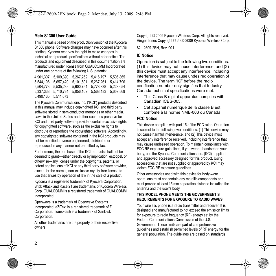 Lennox Hearth S1300 User Manual | Page 2 / 72
