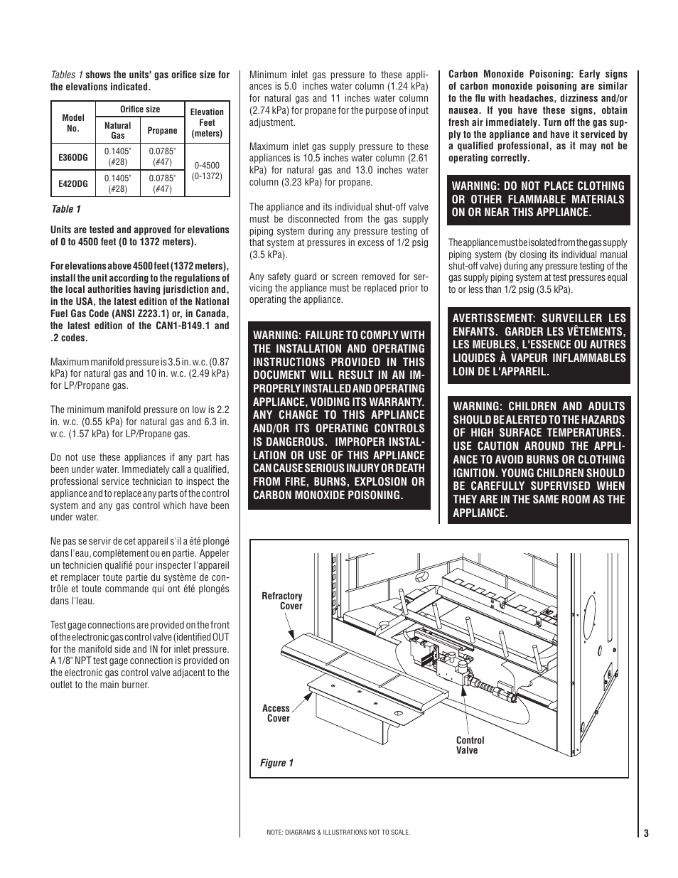 Lennox Hearth ELITE E36ODGPE-H User Manual | Page 3 / 16