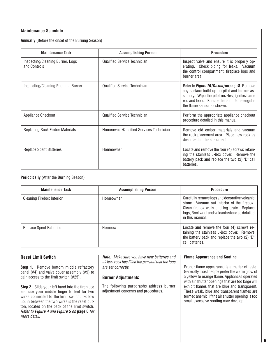 Lennox Hearth ELITE E36ODGPE-H User Manual | Page 5 / 16