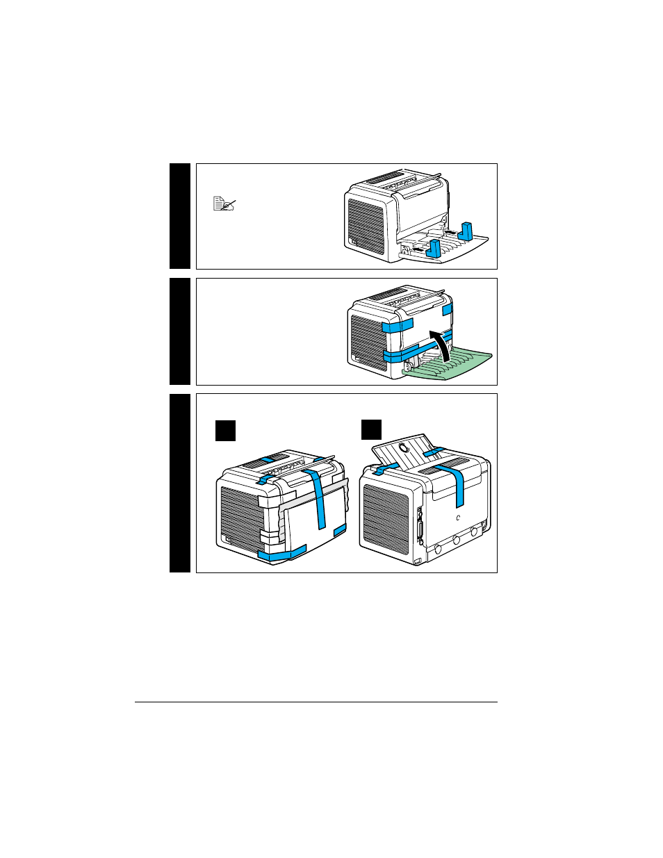 Repack the original printer | Lennox Hearth PAGEPRO 1350W User Manual | Page 10 / 12