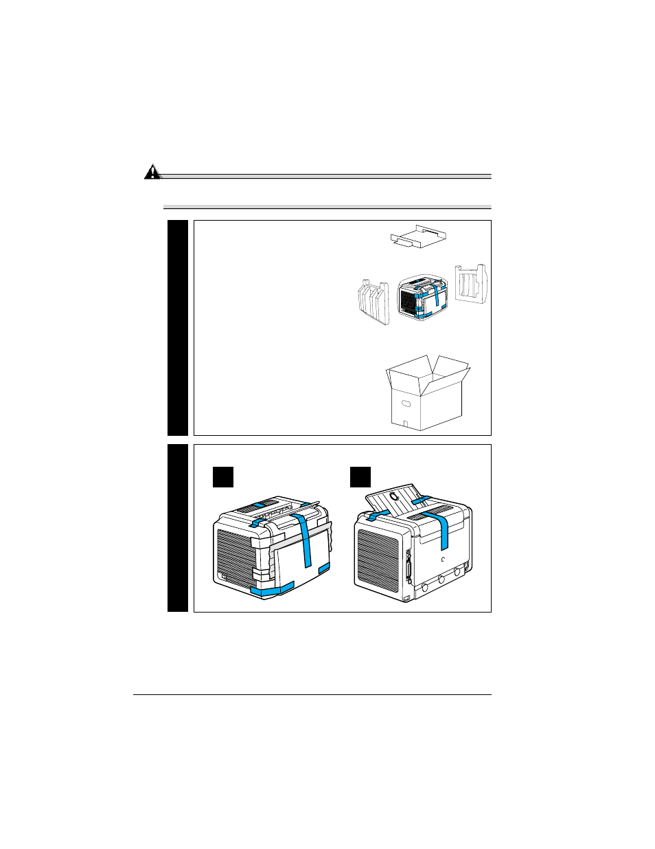 Unpack the exchange printer | Lennox Hearth PAGEPRO 1350W User Manual | Page 4 / 12