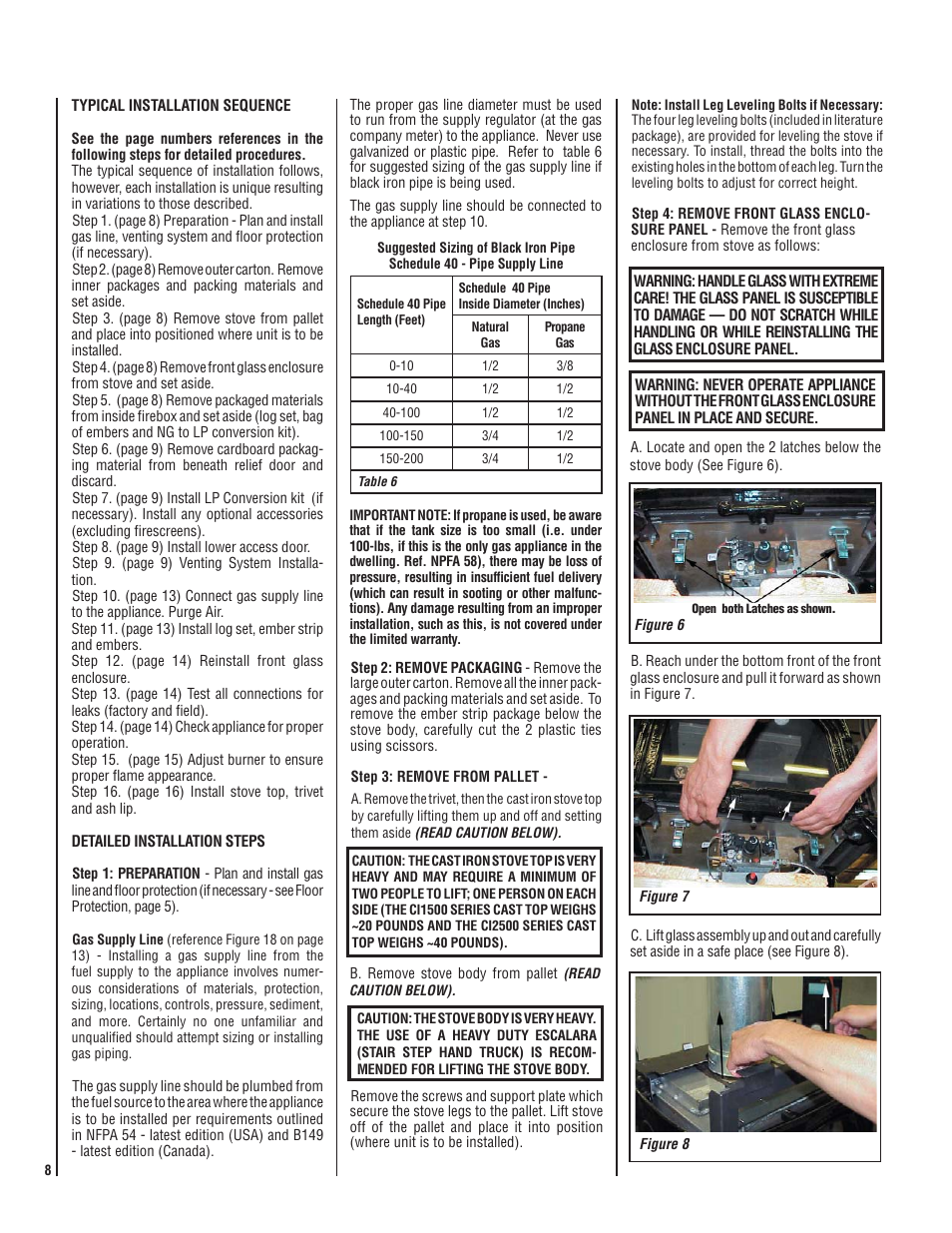 Lennox Hearth 775 User Manual | Page 8 / 18