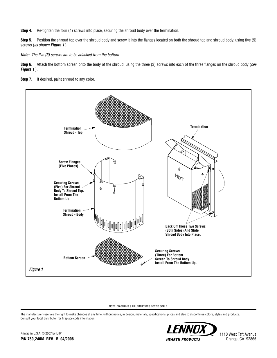 Lennox Hearth H5820 User Manual | Page 2 / 2